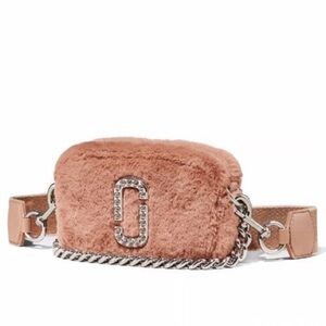 ‼️Marc Jacobs The Plush Fur Snapshot Camera Bag Crossbody Bag